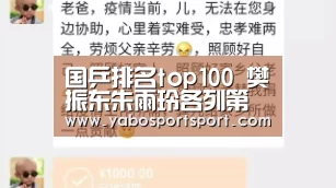 国乒排名top100 樊振东朱雨玲各列第一 国家队真正的精英名单!_亚博官网(图1) 亚博赛事